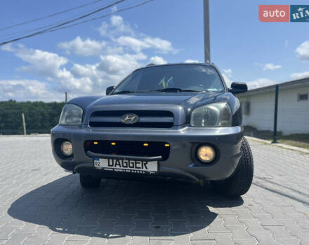 Черный Хендай Санта Фе, объемом двигателя 2.4 л и пробегом 300 тыс. км за 5800 $, фото 1 на Automoto.ua