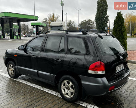 Черный Хендай Санта Фе, объемом двигателя 2 л и пробегом 270 тыс. км за 4300 $, фото 7 на Automoto.ua