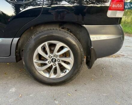 Черный Хендай Санта Фе, объемом двигателя 2.4 л и пробегом 175 тыс. км за 6800 $, фото 22 на Automoto.ua