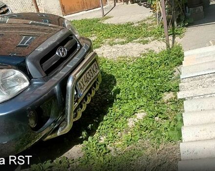 Черный Хендай Санта Фе, объемом двигателя 2 л и пробегом 200 тыс. км за 5100 $, фото 2 на Automoto.ua