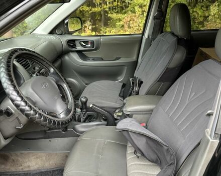 Черный Хендай Санта Фе, объемом двигателя 2 л и пробегом 400 тыс. км за 3300 $, фото 7 на Automoto.ua