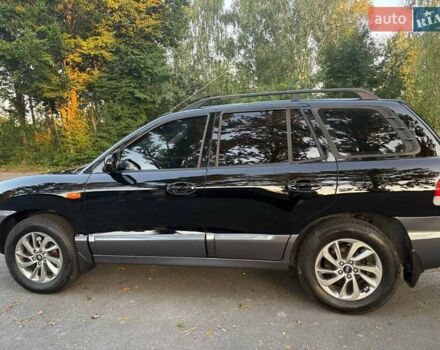 Черный Хендай Санта Фе, объемом двигателя 2.4 л и пробегом 175 тыс. км за 6800 $, фото 9 на Automoto.ua