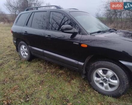 Чорний Хендай Санта Фе, об'ємом двигуна 2 л та пробігом 203 тис. км за 7100 $, фото 6 на Automoto.ua