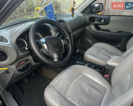 Черный Хендай Санта Фе, объемом двигателя 2.4 л и пробегом 309 тыс. км за 5900 $, фото 4 на Automoto.ua