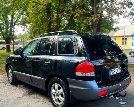 Чорний Хендай Санта Фе, об'ємом двигуна 2 л та пробігом 360 тис. км за 3800 $, фото 2 на Automoto.ua
