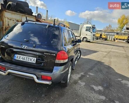 Черный Хендай Санта Фе, объемом двигателя 2 л и пробегом 225 тыс. км за 5850 $, фото 15 на Automoto.ua