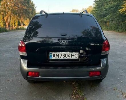 Черный Хендай Санта Фе, объемом двигателя 2.4 л и пробегом 175 тыс. км за 6800 $, фото 13 на Automoto.ua