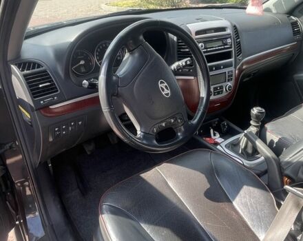 Черный Хендай Санта Фе, объемом двигателя 2.2 л и пробегом 190 тыс. км за 6400 $, фото 6 на Automoto.ua