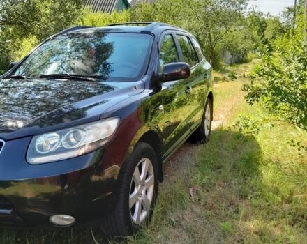 Черный Хендай Санта Фе, объемом двигателя 2.2 л и пробегом 280 тыс. км за 7531 $, фото 2 на Automoto.ua