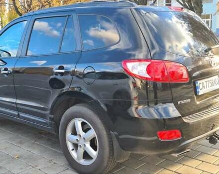 Черный Хендай Санта Фе, объемом двигателя 2.2 л и пробегом 195 тыс. км за 9500 $, фото 9 на Automoto.ua