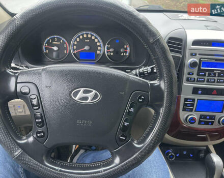 Черный Хендай Санта Фе, объемом двигателя 2.19 л и пробегом 214 тыс. км за 9700 $, фото 6 на Automoto.ua