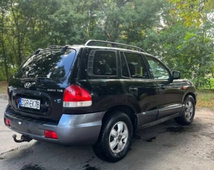 Черный Хендай Санта Фе, объемом двигателя 2 л и пробегом 350 тыс. км за 3000 $, фото 2 на Automoto.ua
