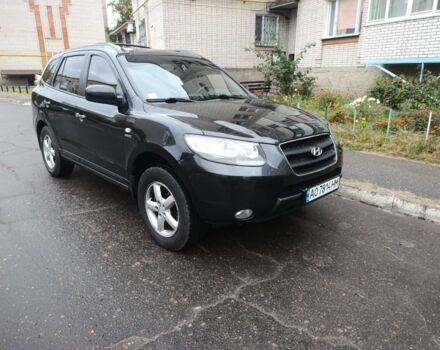 Черный Хендай Санта Фе, объемом двигателя 2.7 л и пробегом 295 тыс. км за 8700 $, фото 1 на Automoto.ua