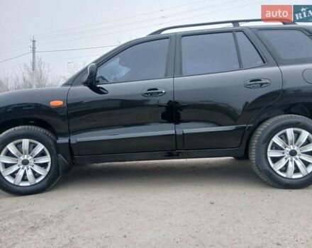 Черный Хендай Санта Фе, объемом двигателя 2.66 л и пробегом 195 тыс. км за 5699 $, фото 7 на Automoto.ua