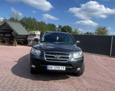 Черный Хендай Санта Фе, объемом двигателя 2.2 л и пробегом 190 тыс. км за 6400 $, фото 2 на Automoto.ua