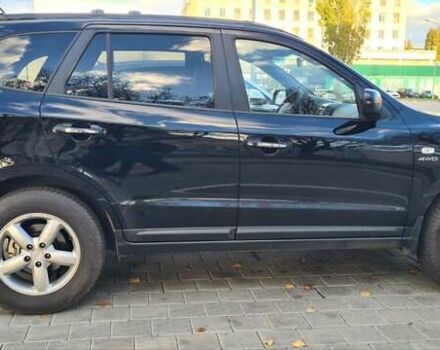 Черный Хендай Санта Фе, объемом двигателя 2.2 л и пробегом 195 тыс. км за 9500 $, фото 10 на Automoto.ua