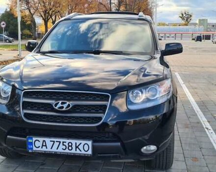 Черный Хендай Санта Фе, объемом двигателя 2.2 л и пробегом 195 тыс. км за 9500 $, фото 7 на Automoto.ua