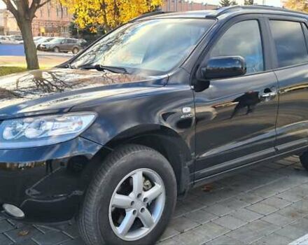 Черный Хендай Санта Фе, объемом двигателя 2.2 л и пробегом 195 тыс. км за 9500 $, фото 12 на Automoto.ua