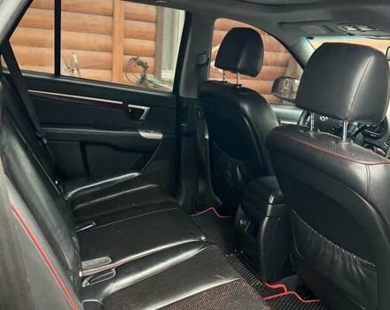 Черный Хендай Санта Фе, объемом двигателя 2.2 л и пробегом 273 тыс. км за 10000 $, фото 7 на Automoto.ua