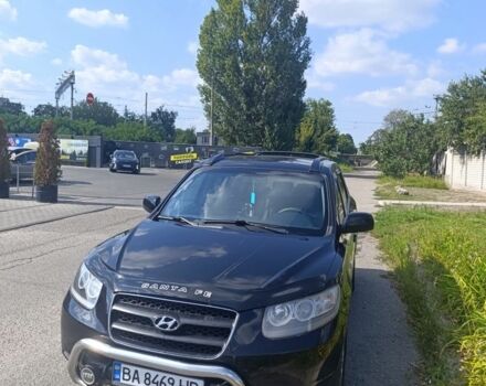 Черный Хендай Санта Фе, объемом двигателя 2.2 л и пробегом 221 тыс. км за 7900 $, фото 8 на Automoto.ua