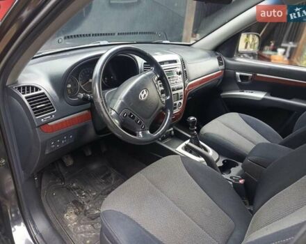 Черный Хендай Санта Фе, объемом двигателя 2.19 л и пробегом 285 тыс. км за 7499 $, фото 5 на Automoto.ua