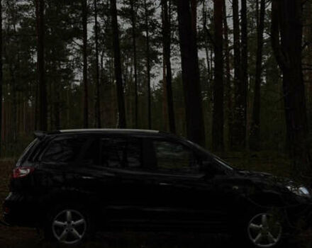 Черный Хендай Санта Фе, объемом двигателя 2.2 л и пробегом 218 тыс. км за 10350 $, фото 4 на Automoto.ua