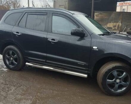 Черный Хендай Санта Фе, объемом двигателя 2.2 л и пробегом 244 тыс. км за 10500 $, фото 1 на Automoto.ua