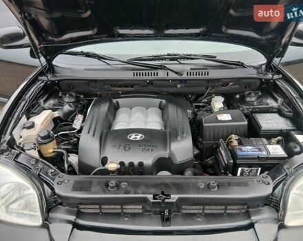 Черный Хендай Санта Фе, объемом двигателя 2.66 л и пробегом 195 тыс. км за 5699 $, фото 56 на Automoto.ua