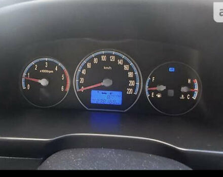 Черный Хендай Санта Фе, объемом двигателя 2.19 л и пробегом 240 тыс. км за 8300 $, фото 7 на Automoto.ua