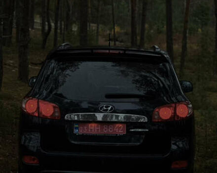 Черный Хендай Санта Фе, объемом двигателя 2.2 л и пробегом 218 тыс. км за 10350 $, фото 3 на Automoto.ua