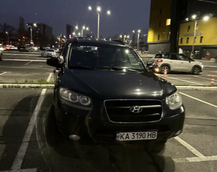 Черный Хендай Санта Фе, объемом двигателя 2.19 л и пробегом 214 тыс. км за 9700 $, фото 14 на Automoto.ua