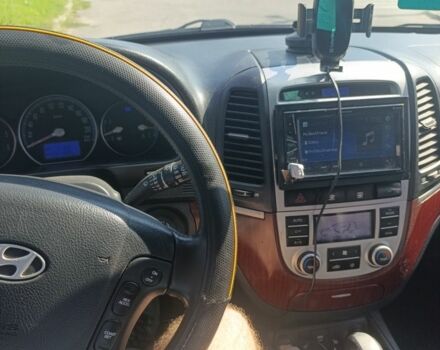 Черный Хендай Санта Фе, объемом двигателя 2.2 л и пробегом 221 тыс. км за 7900 $, фото 7 на Automoto.ua