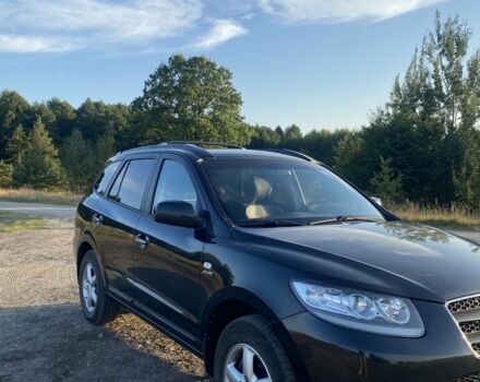 Черный Хендай Санта Фе, объемом двигателя 2.2 л и пробегом 245 тыс. км за 9500 $, фото 1 на Automoto.ua