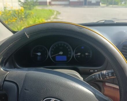 Черный Хендай Санта Фе, объемом двигателя 2.2 л и пробегом 221 тыс. км за 7900 $, фото 6 на Automoto.ua