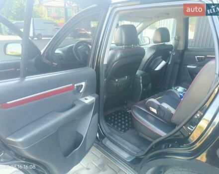 Черный Хендай Санта Фе, объемом двигателя 2.2 л и пробегом 247 тыс. км за 9000 $, фото 12 на Automoto.ua