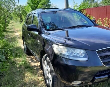 Черный Хендай Санта Фе, объемом двигателя 2.2 л и пробегом 280 тыс. км за 7531 $, фото 1 на Automoto.ua