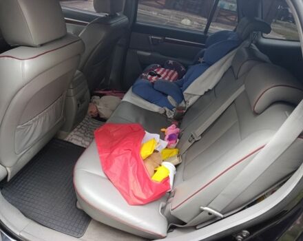 Черный Хендай Санта Фе, объемом двигателя 2.7 л и пробегом 295 тыс. км за 8700 $, фото 4 на Automoto.ua