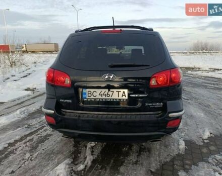 Черный Хендай Санта Фе, объемом двигателя 2.19 л и пробегом 250 тыс. км за 8600 $, фото 2 на Automoto.ua