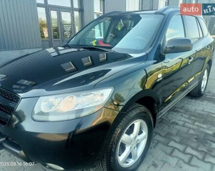Черный Хендай Санта Фе, объемом двигателя 2.2 л и пробегом 247 тыс. км за 9000 $, фото 13 на Automoto.ua