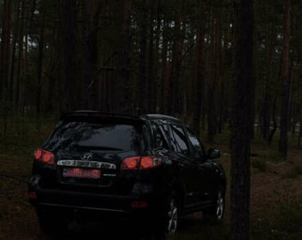 Черный Хендай Санта Фе, объемом двигателя 2.2 л и пробегом 218 тыс. км за 10350 $, фото 2 на Automoto.ua