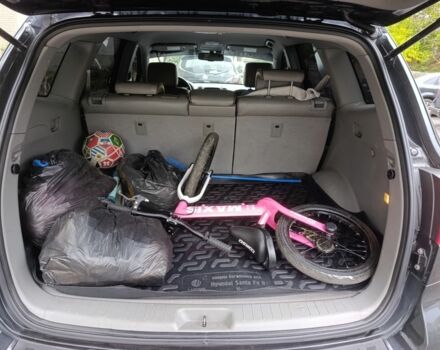 Черный Хендай Санта Фе, объемом двигателя 2.7 л и пробегом 295 тыс. км за 8700 $, фото 5 на Automoto.ua