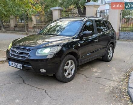 Черный Хендай Санта Фе, объемом двигателя 2.2 л и пробегом 280 тыс. км за 8300 $, фото 1 на Automoto.ua