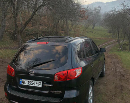 Черный Хендай Санта Фе, объемом двигателя 2.2 л и пробегом 268 тыс. км за 8200 $, фото 5 на Automoto.ua