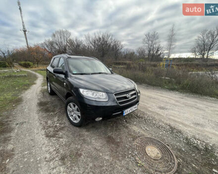 Черный Хендай Санта Фе, объемом двигателя 2.19 л и пробегом 162 тыс. км за 8500 $, фото 3 на Automoto.ua