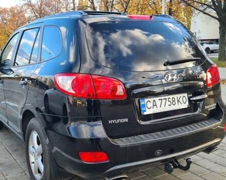 Черный Хендай Санта Фе, объемом двигателя 2.2 л и пробегом 195 тыс. км за 9500 $, фото 4 на Automoto.ua