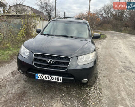 Черный Хендай Санта Фе, объемом двигателя 2.19 л и пробегом 162 тыс. км за 8500 $, фото 4 на Automoto.ua