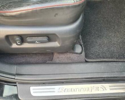 Черный Хендай Санта Фе, объемом двигателя 2.2 л и пробегом 195 тыс. км за 9500 $, фото 25 на Automoto.ua