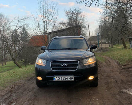 Черный Хендай Санта Фе, объемом двигателя 2.2 л и пробегом 268 тыс. км за 8200 $, фото 1 на Automoto.ua