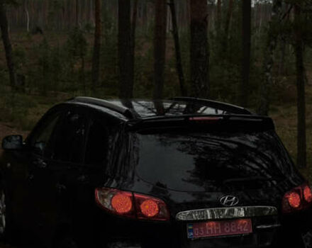 Черный Хендай Санта Фе, объемом двигателя 2.2 л и пробегом 218 тыс. км за 10350 $, фото 1 на Automoto.ua