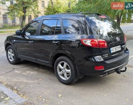 Черный Хендай Санта Фе, объемом двигателя 2.2 л и пробегом 280 тыс. км за 8300 $, фото 6 на Automoto.ua